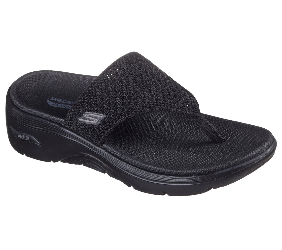GO WALK ARCH FIT 2, BLACK Footwear Right View