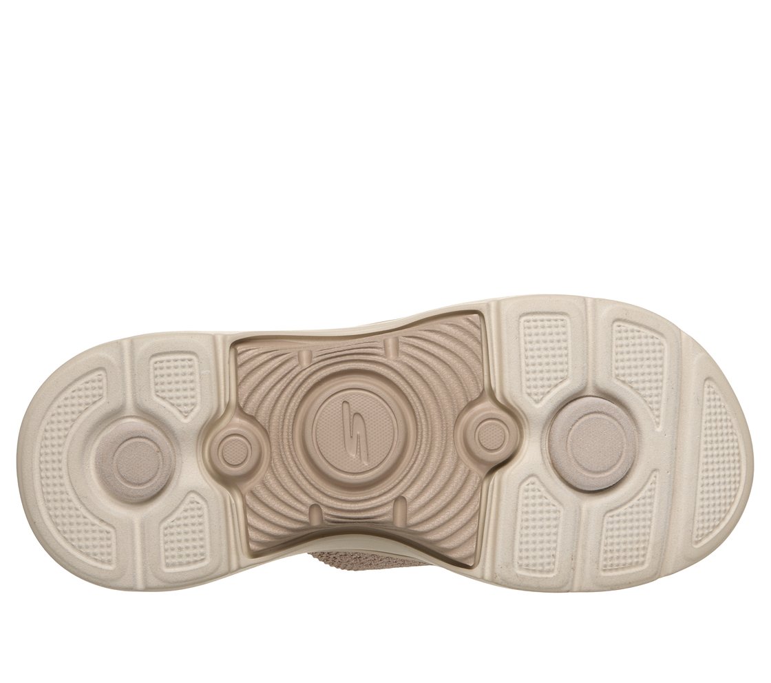 GO WALK ARCH FIT 2, TAUPE Footwear Bottom View