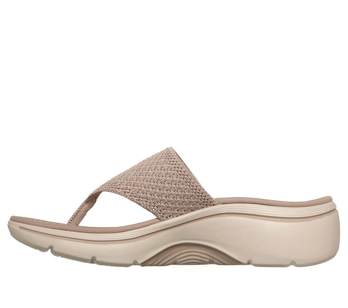 GO WALK ARCH FIT 2, TAUPE Footwear Left View