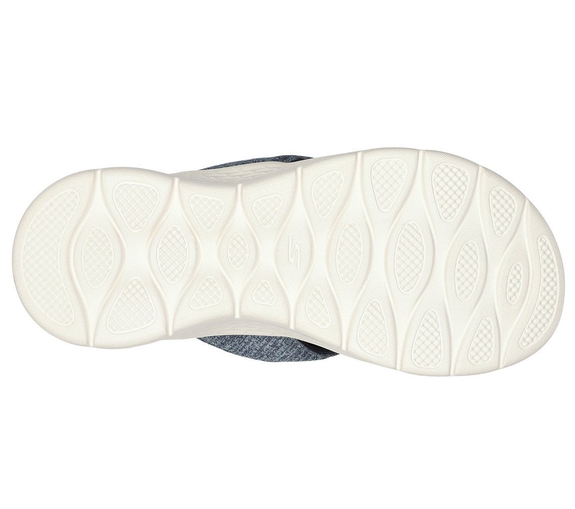 GO WALK FLEX SANDAL - SUNLIT, NAVY Footwear Bottom View