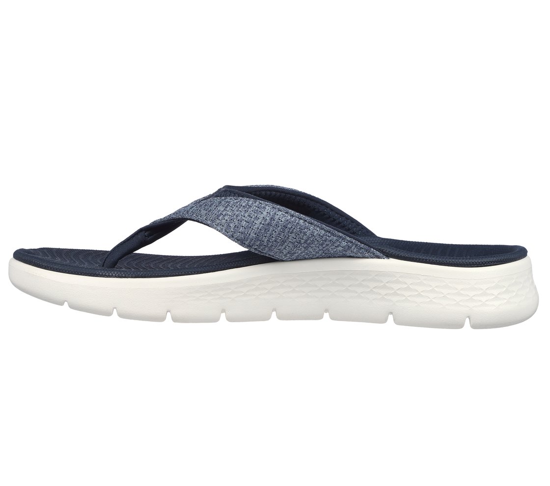 GO WALK FLEX SANDAL - SUNLIT, NAVY Footwear Left View