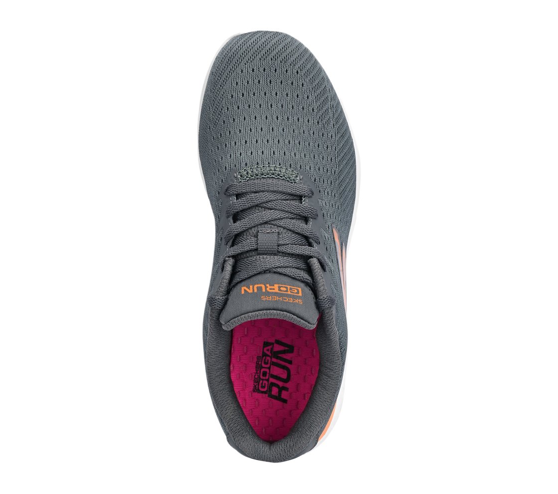 GO RUN 400 - SOLE, CHARCOAL /BURGUNDY