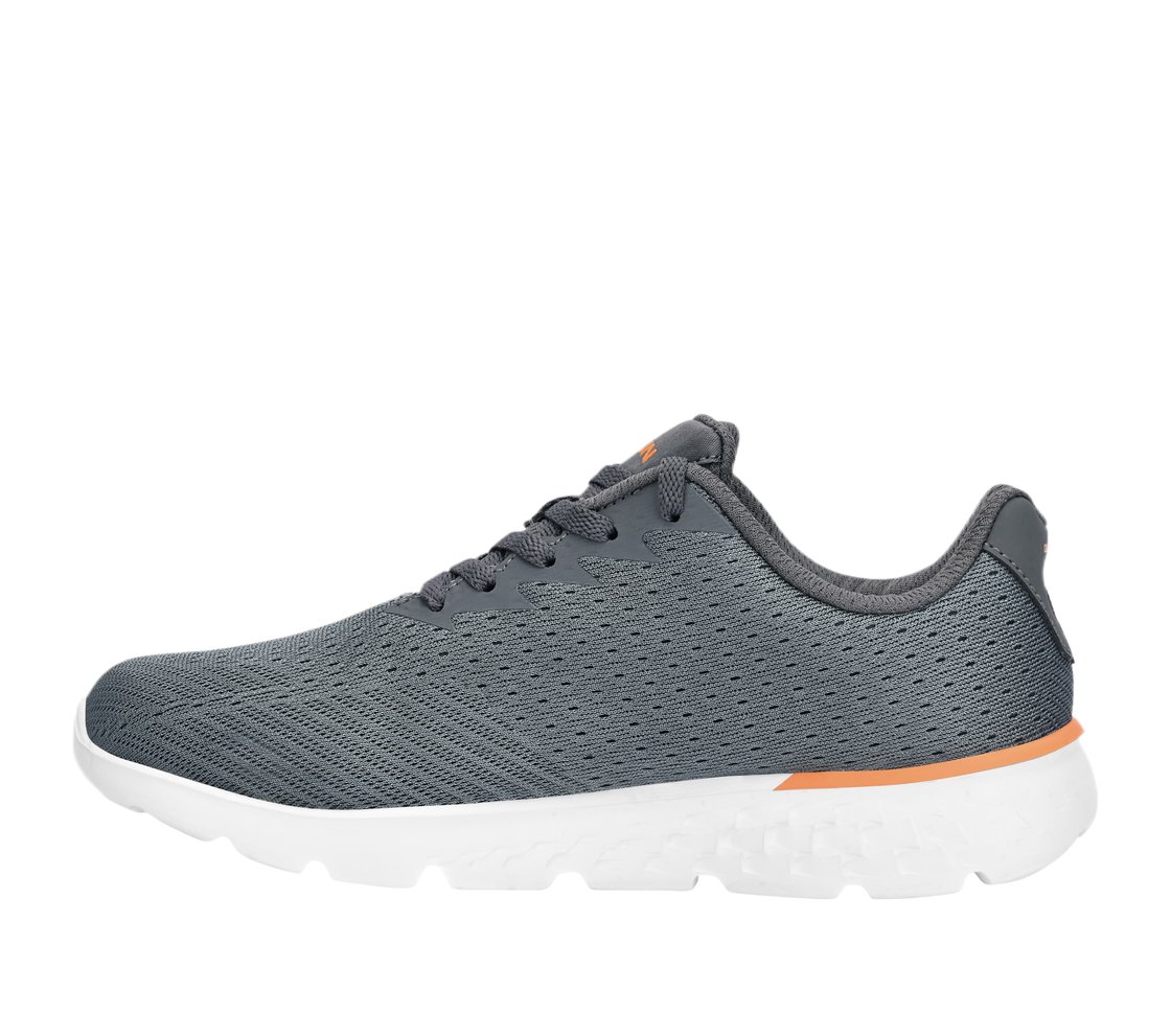 GO RUN 400 - SOLE, CHARCOAL /BURGUNDY Footwear Left View