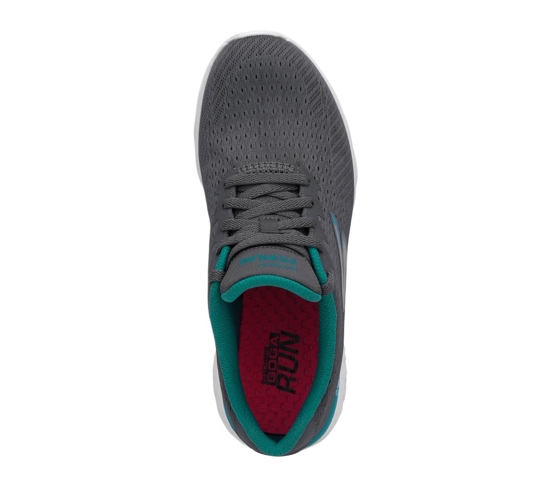 GO RUN 400 - SOLE, CHARCOAL/TURQUOISE Footwear Top View
