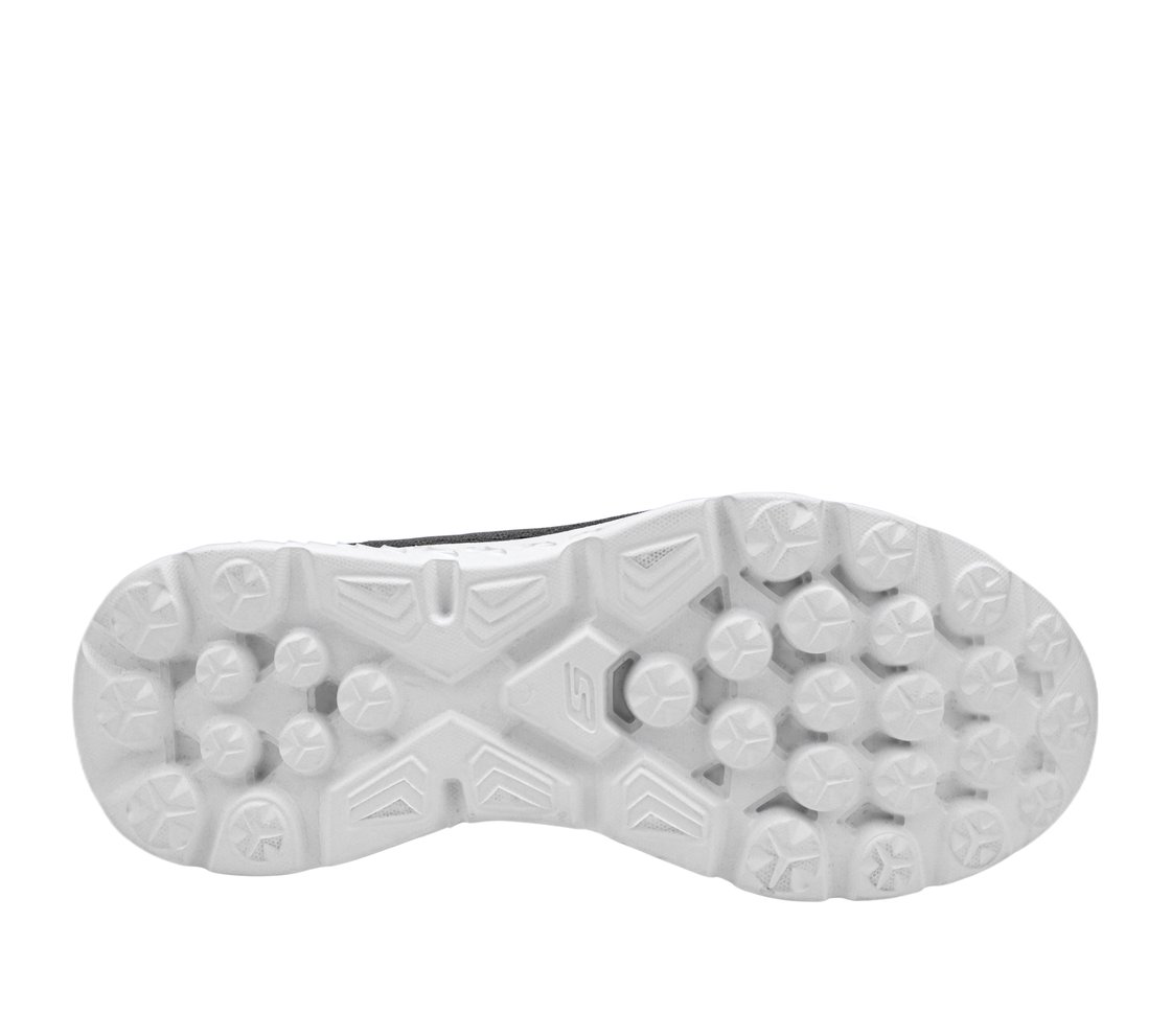GO RUN 400 - SOLE, CHARCOAL/TURQUOISE Footwear Bottom View