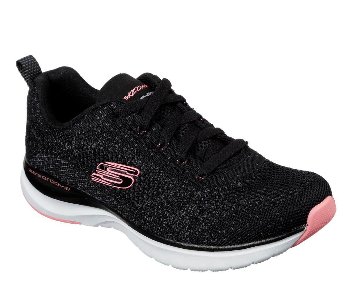 ULTRA GROOVE, BLACK/PINK Footwear Right View