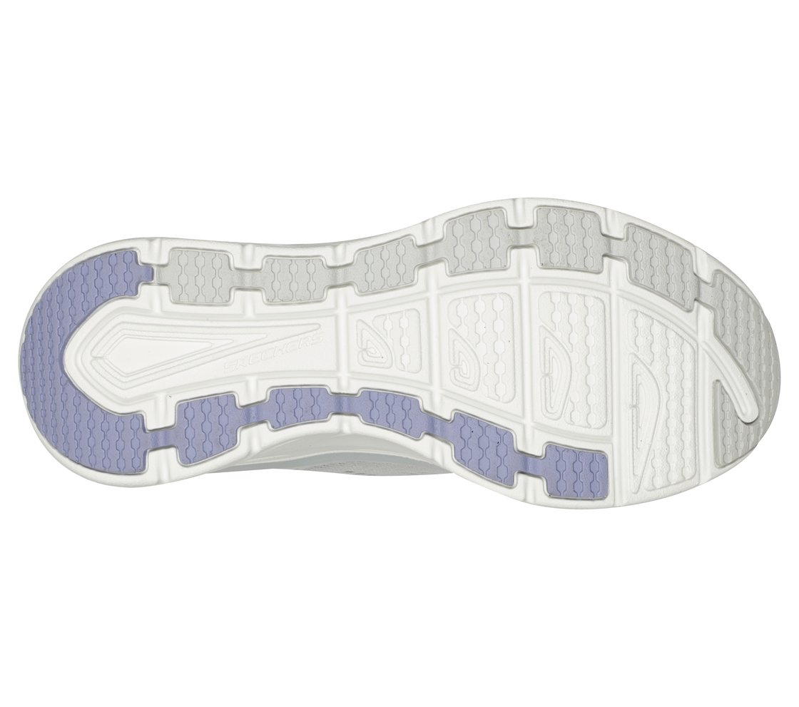 D'LUX WALKER-INFINITE MOTION, LIGHT GREY/CORAL Footwear Bottom View