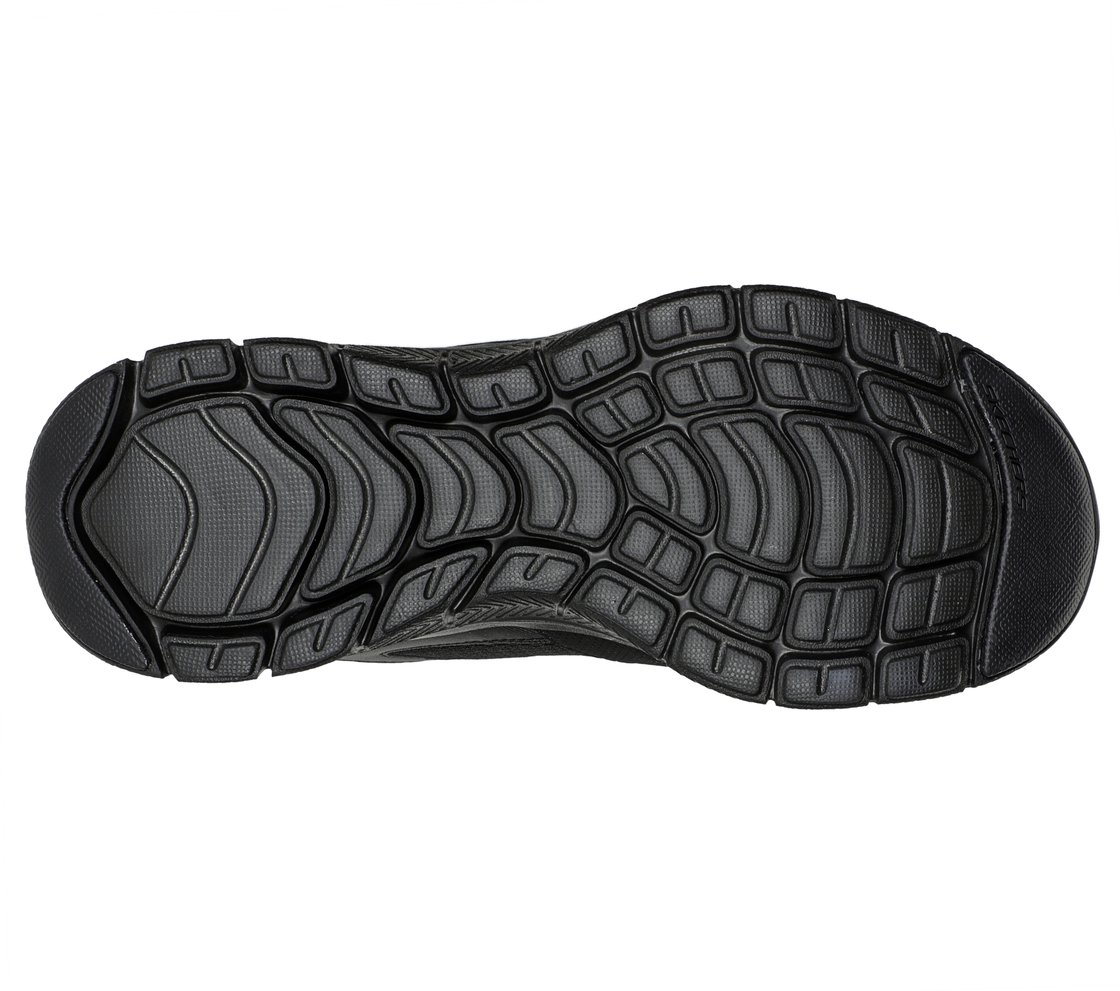 FLEX APPEAL 4.0-ACTIVE FLOW, BLACK Footwear Bottom View