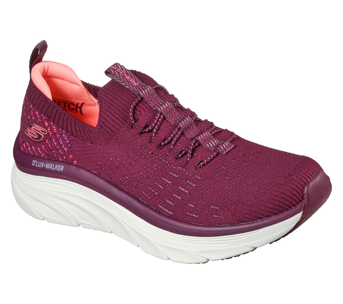 D'LUX WALKER, PLUM Footwear Lateral View