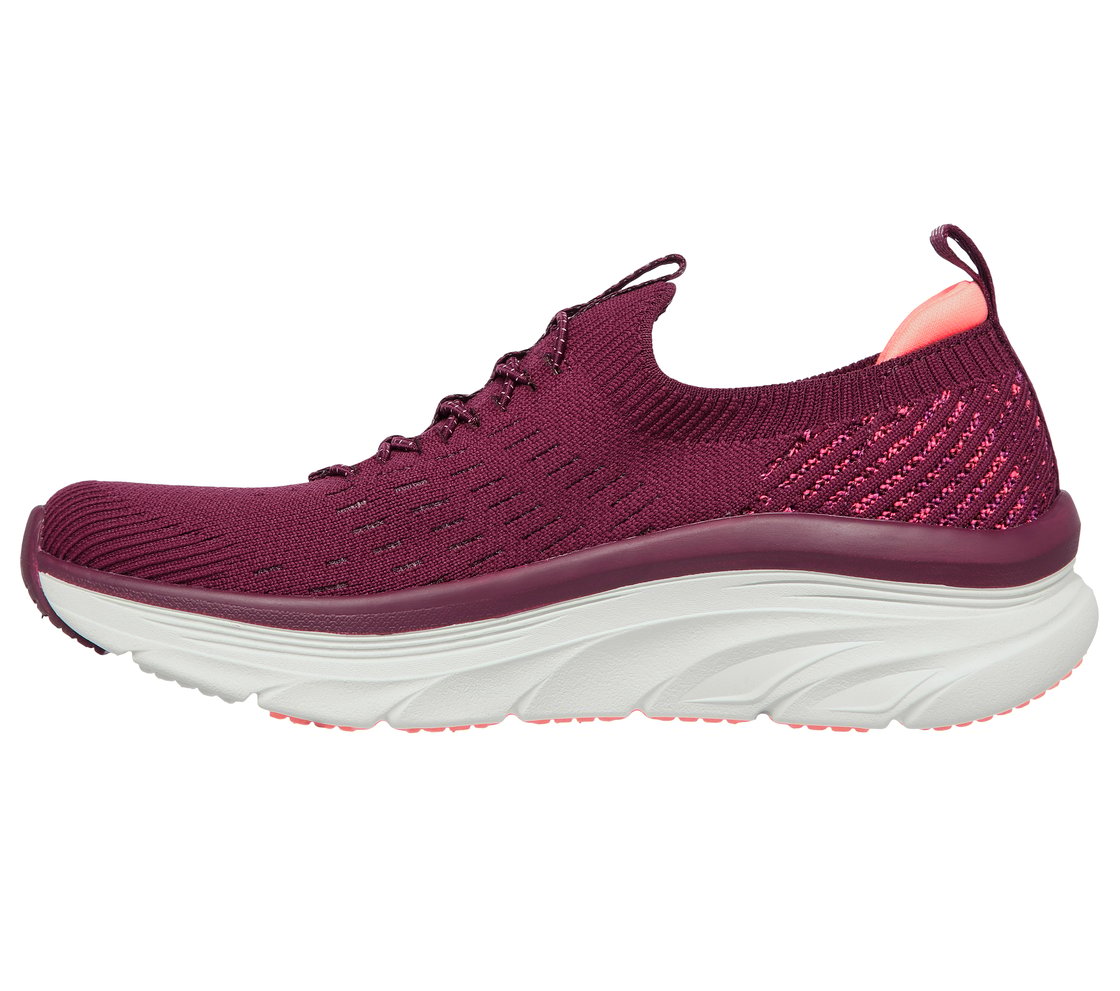 D'LUX WALKER, PLUM Footwear Left View