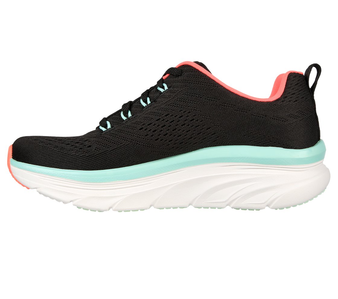 D'LUX WALKER-FRESH FINESSE, BLACK/MINT Footwear Left View