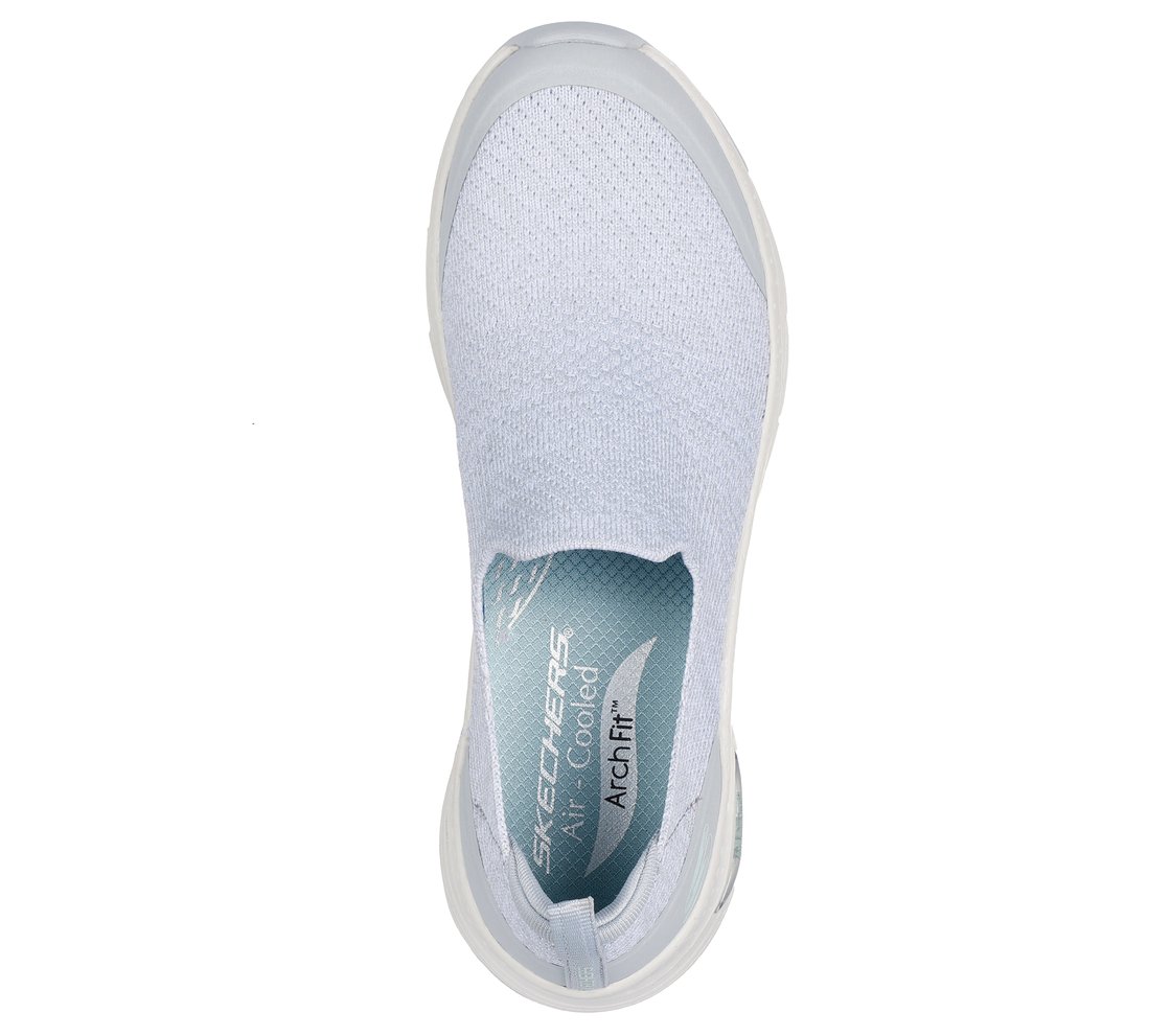 ARCH FIT - QUICK START, LIGHT GREY Footwear Top View