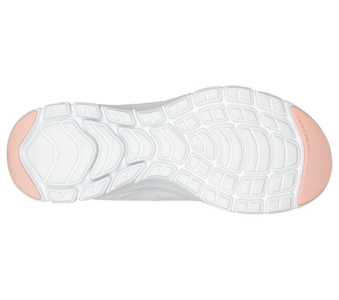 FLEX APPEAL 4, WHITE/MULTI Footwear Bottom View