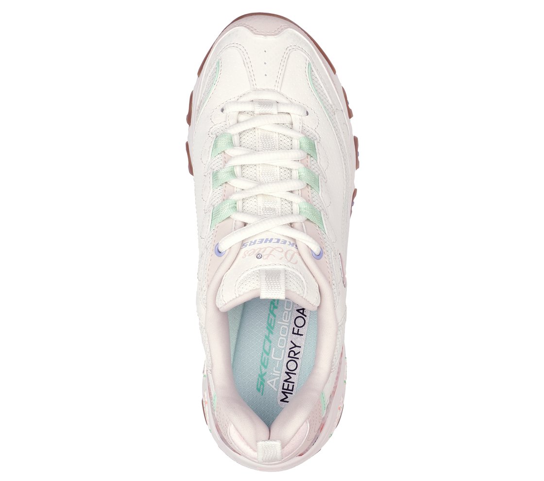 D'LITES-SWEET THINGS, NATURAL/MULTI Footwear Top View