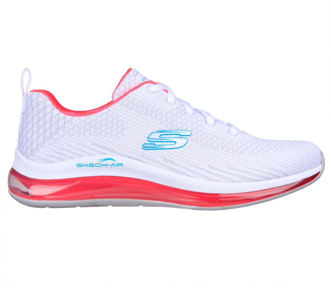 SKECH-AIR ELEMENT 2.0-AMUSE M, WWWHITE/PINK/BLUE Footwear Right View