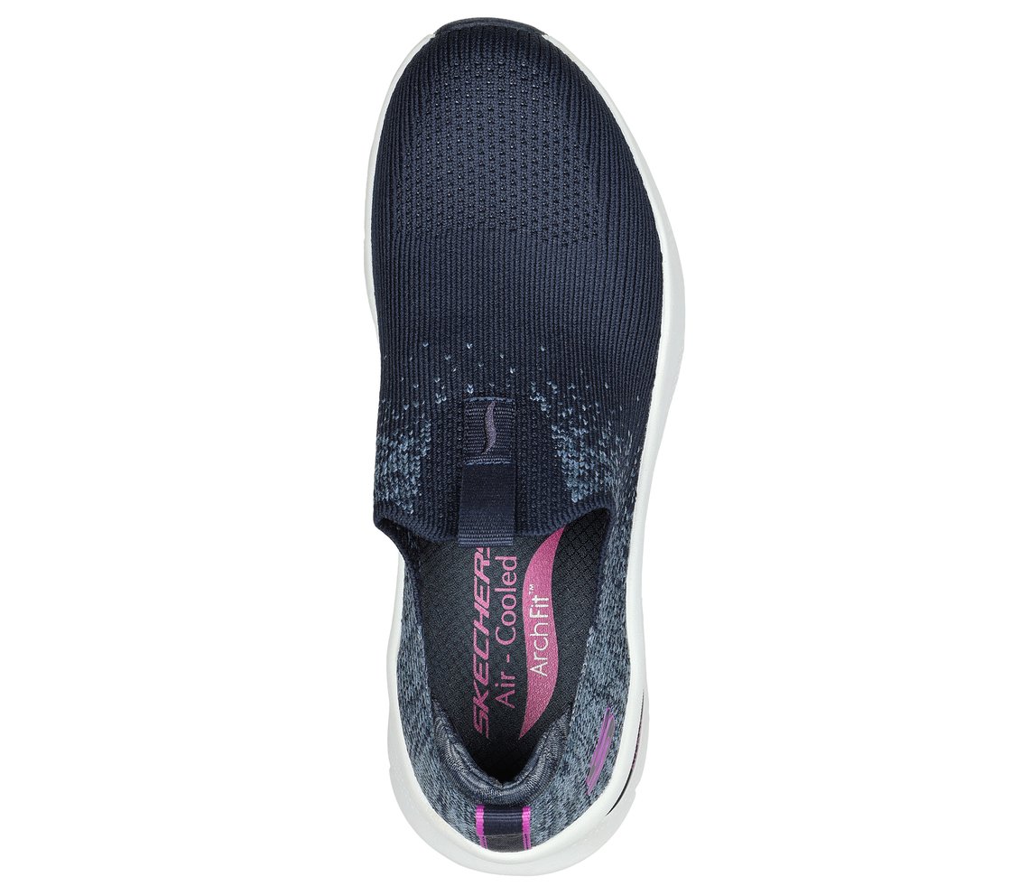 ARCH FIT D'LUX-JOURNEY, NNNAVY Footwear Top View