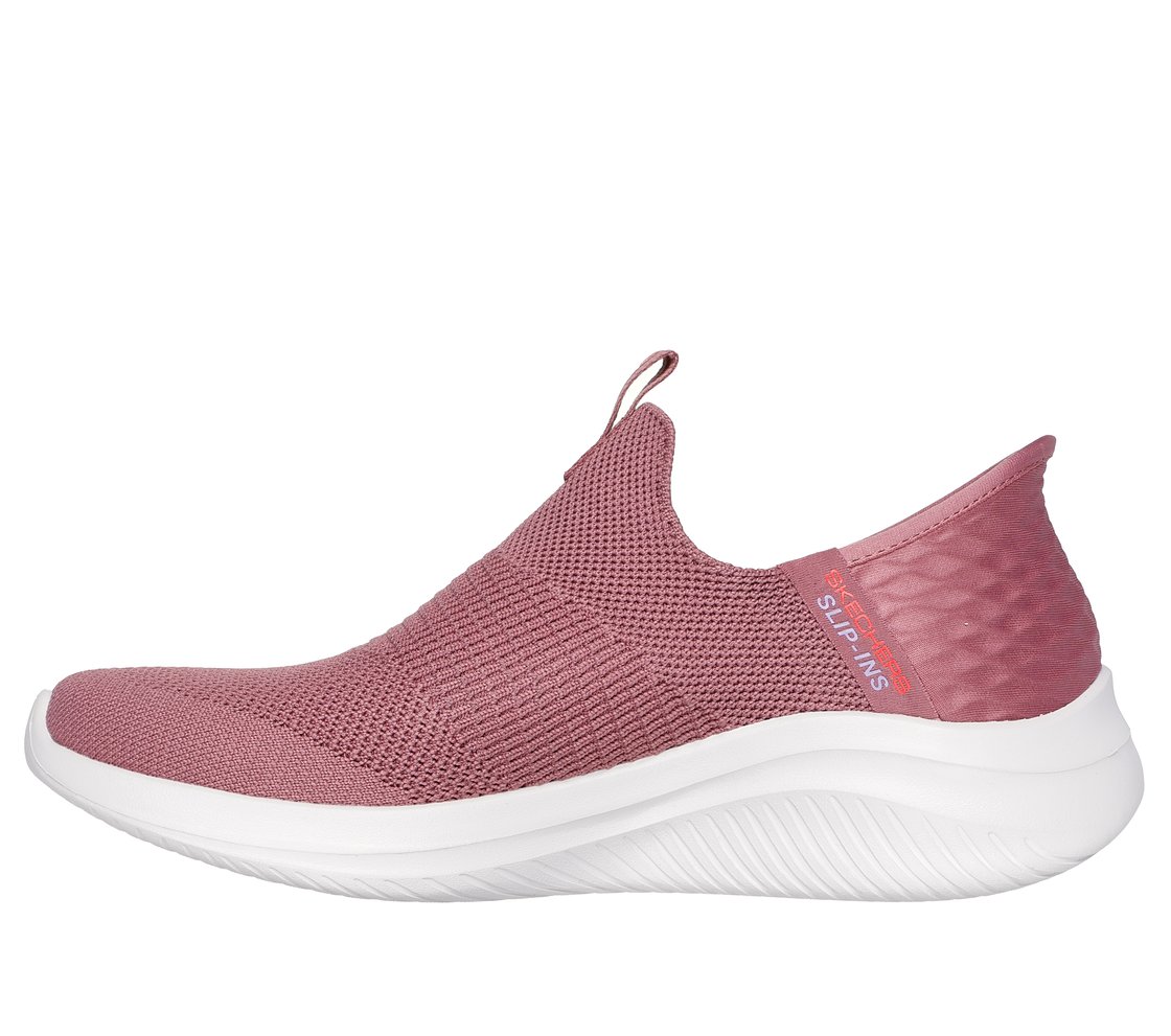 ULTRA FLEX 3.0-COZY STREAK, DARK MAUVE Footwear Left View