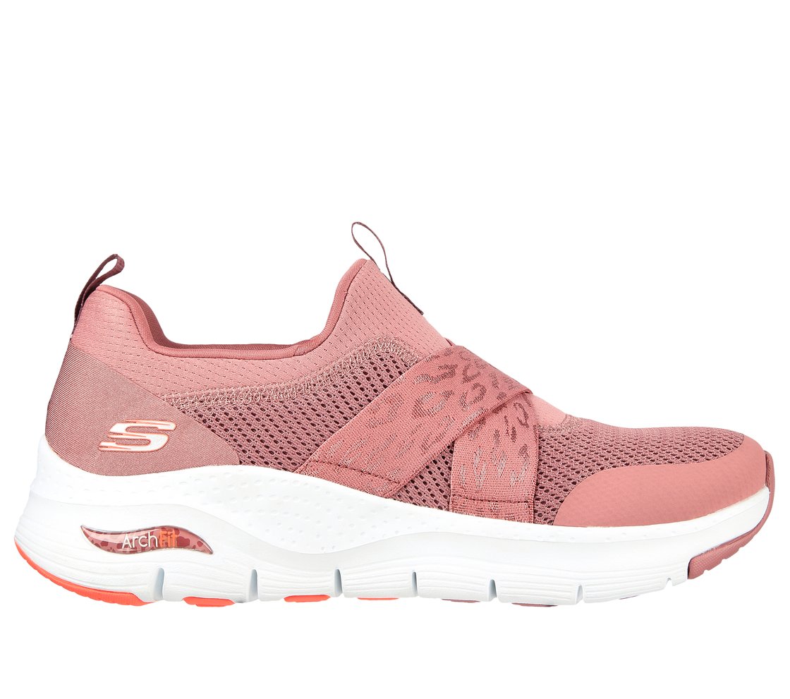 ARCH FIT-MODERN RHYTHM, DARK ROSE Footwear Lateral View