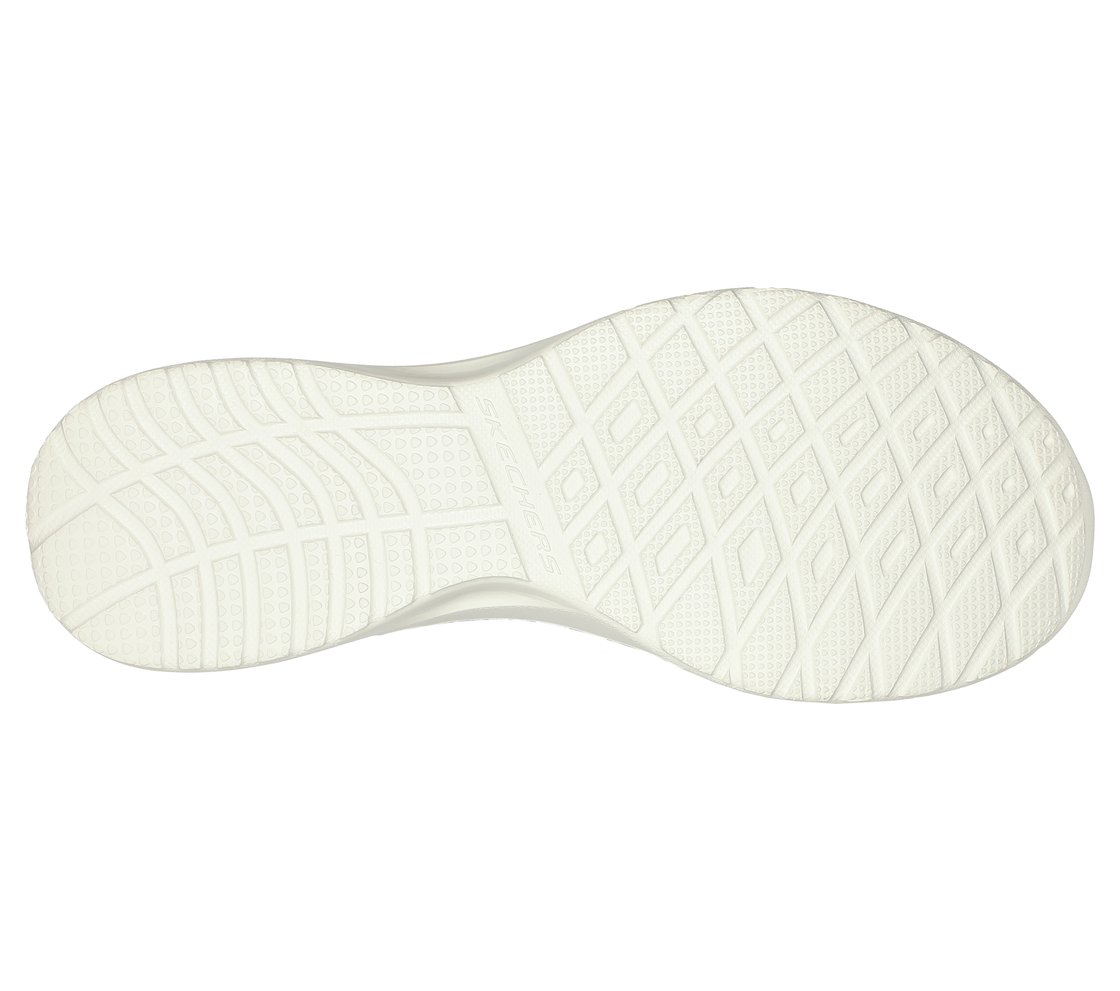 SKECH-AIR DYNAMIGHT-PERFECT S, BLACK/WHITE Footwear Bottom View