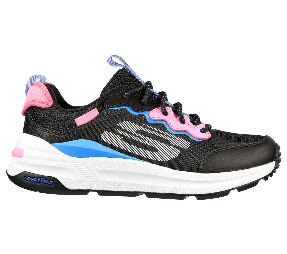 GLOBAL JOGGER-FRESH STRIKE, BLACK/BLUE/PINK Footwear Right View