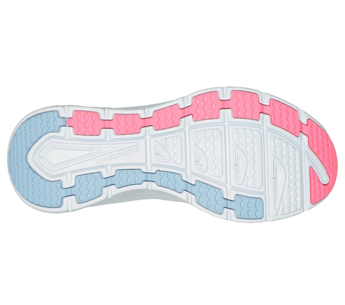 D'LUX WALKER-WRAP PARTY, WHITE/MULTI Footwear Bottom View