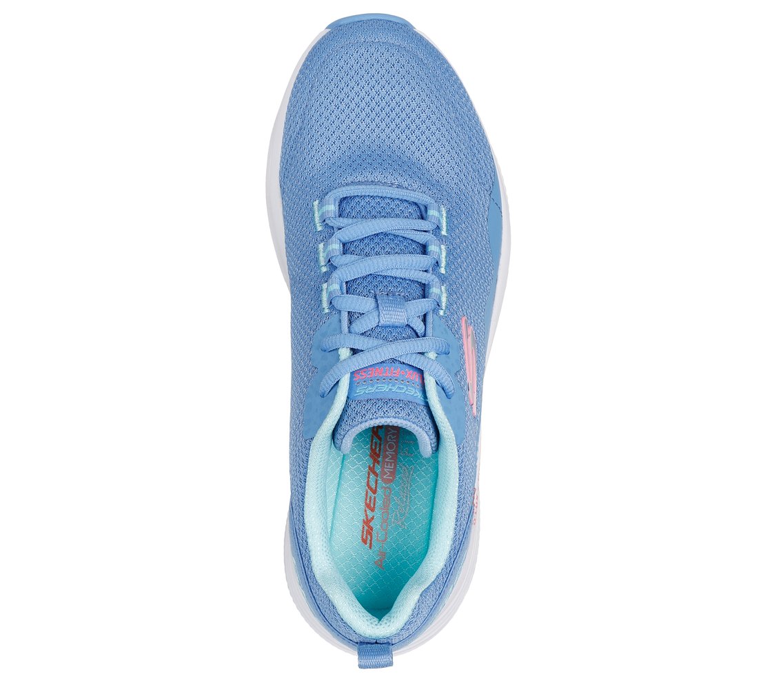 D'LUX FITNESS-ROAM FREE, LIGHT BLUE/MULTI Footwear Top View