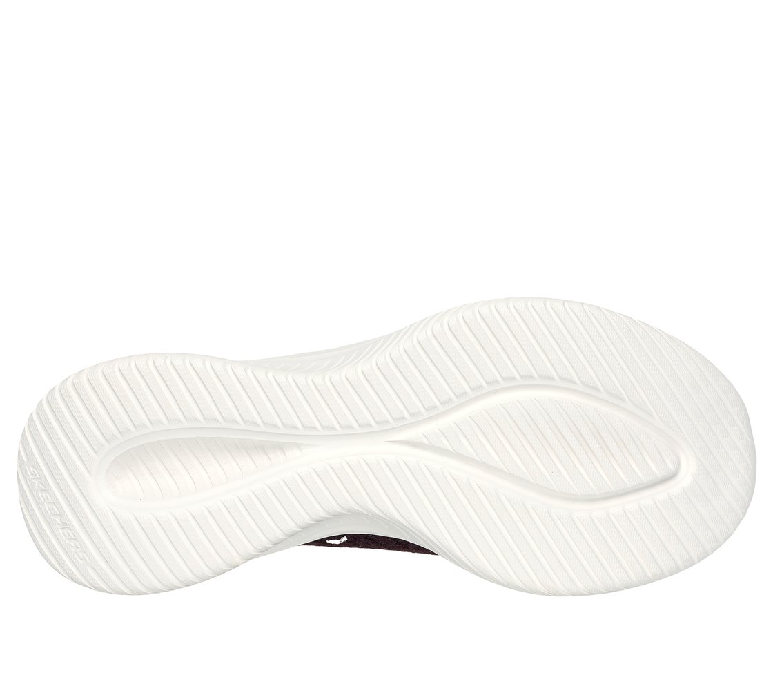 ULTRA FLEX 3.0-CLASSY CHARM, WINE Footwear Bottom View