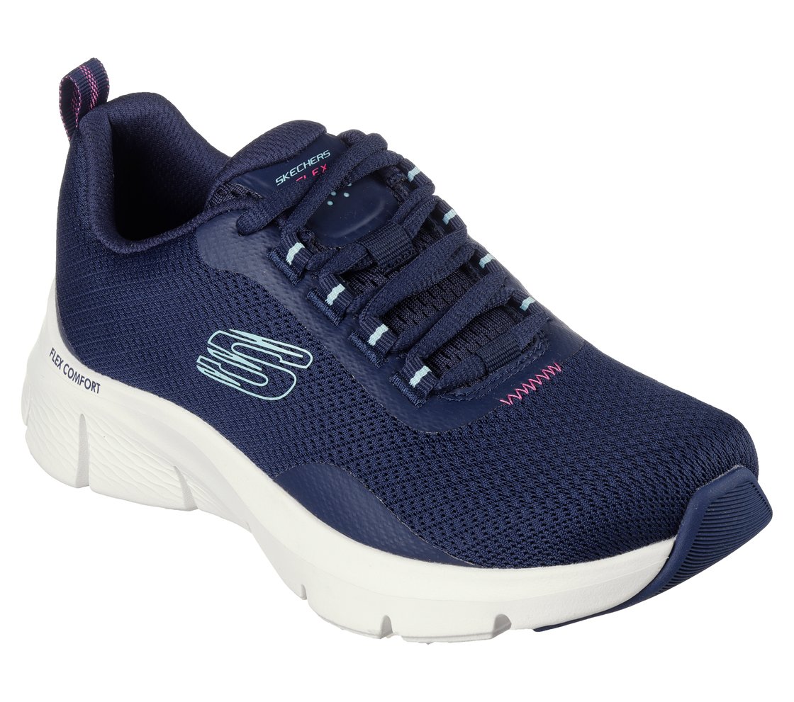 FLEX COMFORT, NAVY/PURPLE Footwear Right View