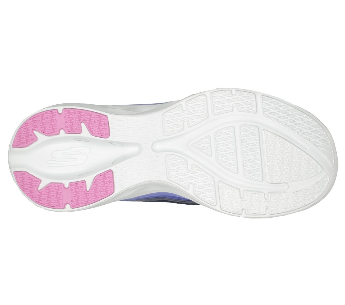 GLIDE-STEP SWIFT - QUICK FLAS, NAVY/MULTI Footwear Bottom View