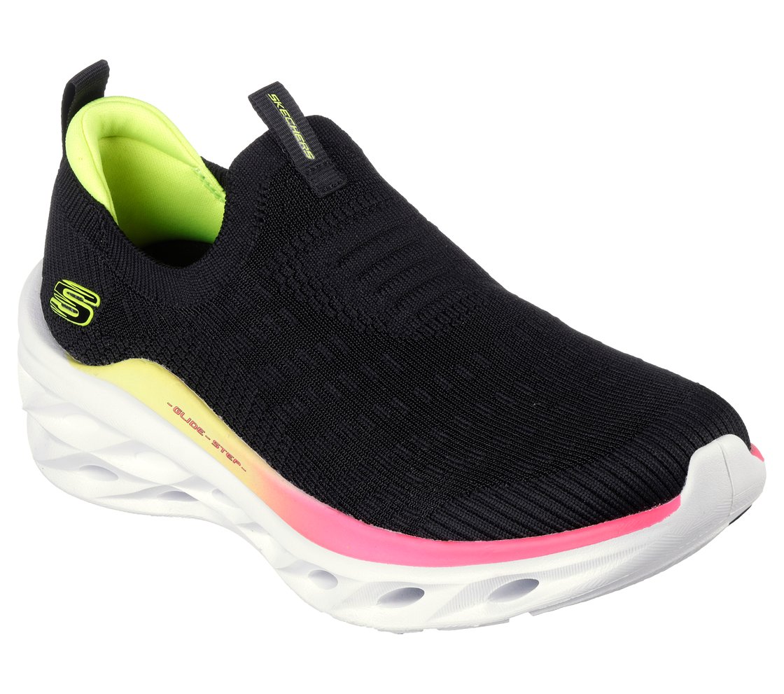 GLIDE-STEP SWIFT, BLACK/MULTI Footwear Right View
