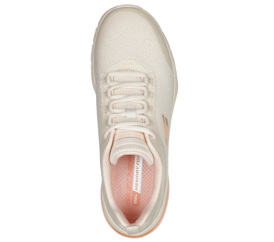 GLIDE-STEP FLEX AIR, NNATURAL/CORAL Footwear Top View