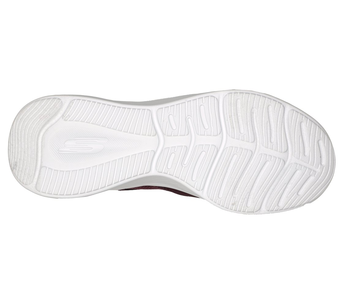 SKECH-LITE PRO-HIGH JOURNEY, PLUM Footwear Bottom View