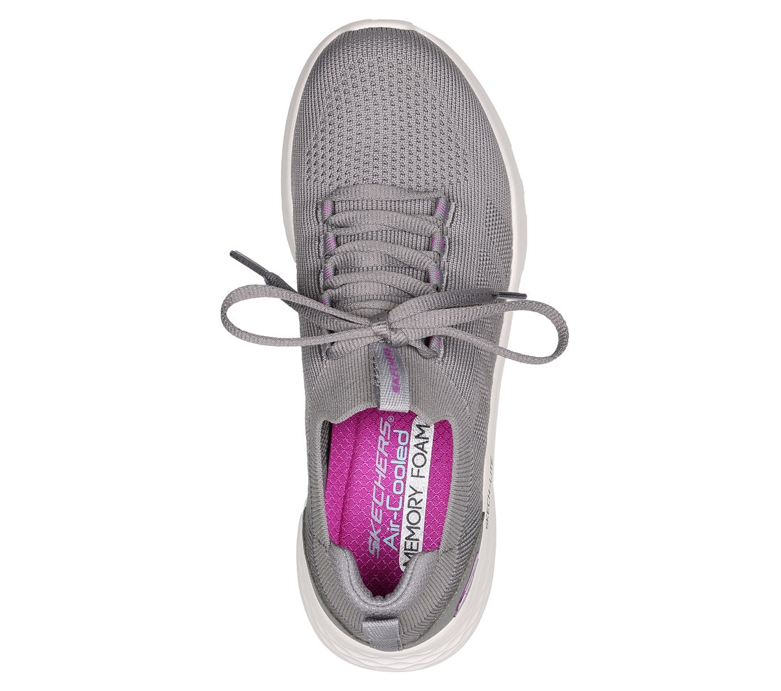 SKECH-LITE PRO-FULL NIGHT, CHARCOAL/PURPLE