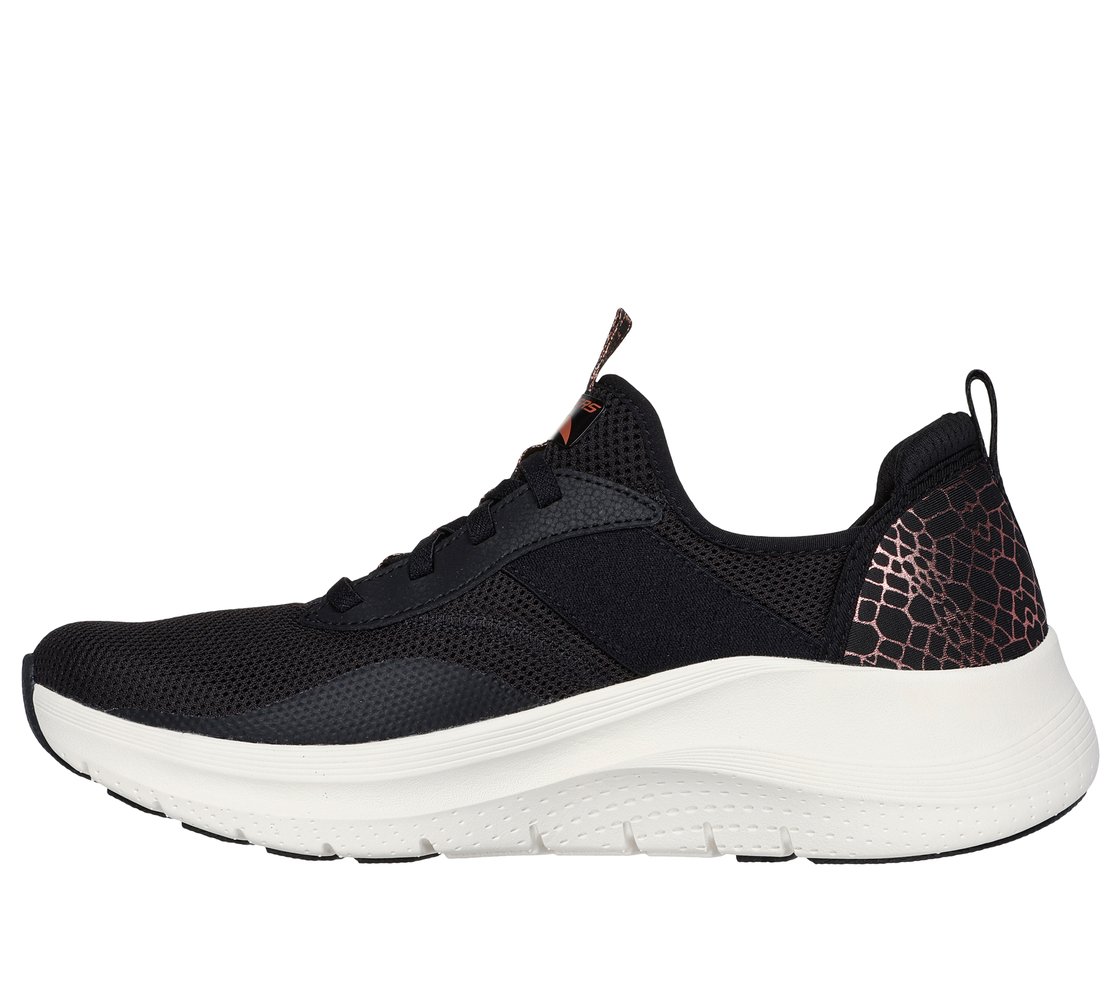 ARCH FIT 2.0 - REPTILE ROCK, BLACK/ROSE GOLD Footwear Left View