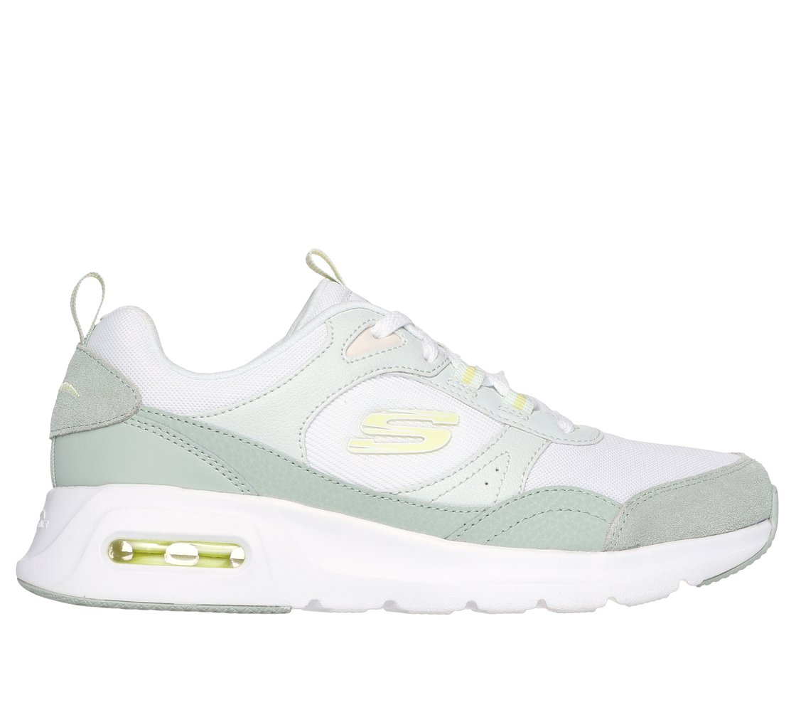 SKECH-AIR COURT-COOL AVENUE, WHITE/GREEN