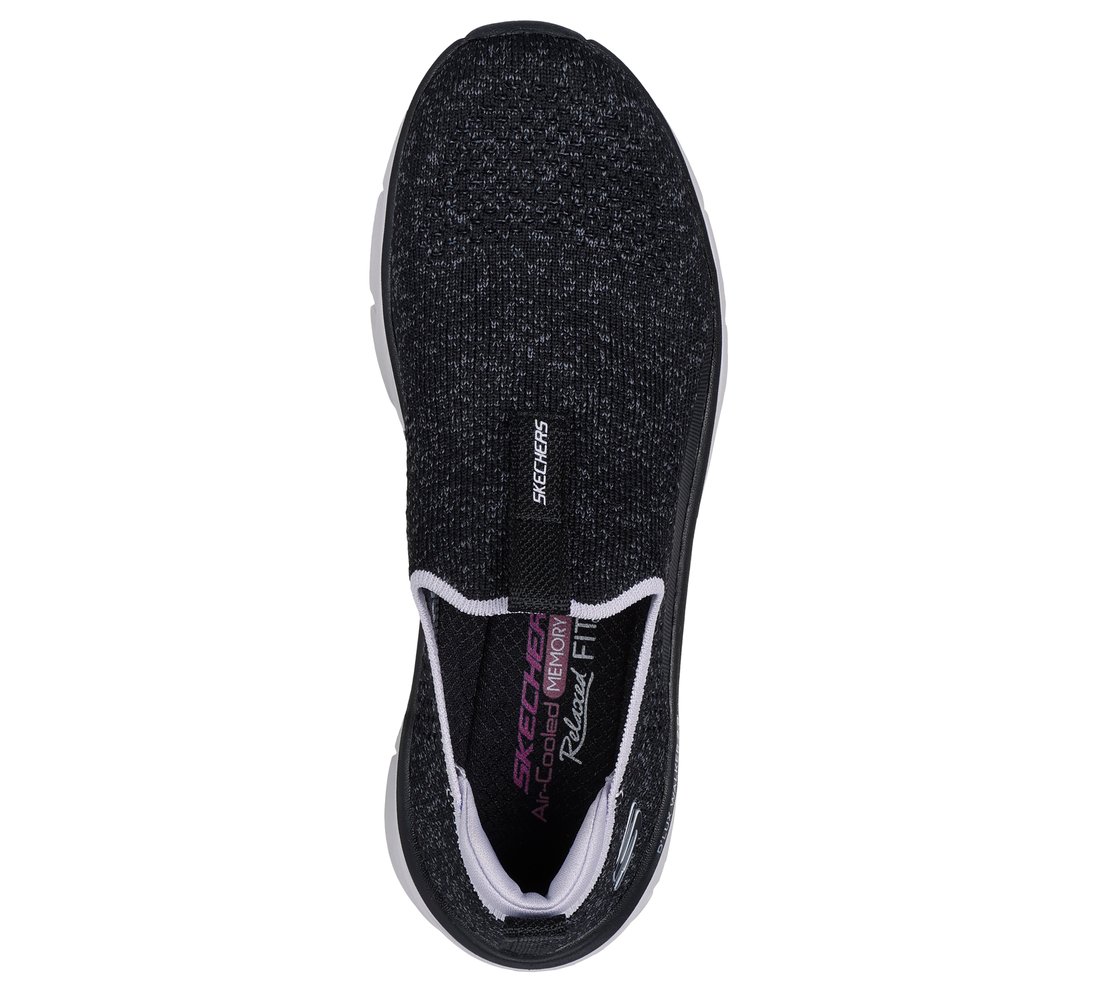 D'LUX WALKER 2.0-BOLD STATE, BLACK/LAVENDER Footwear Top View