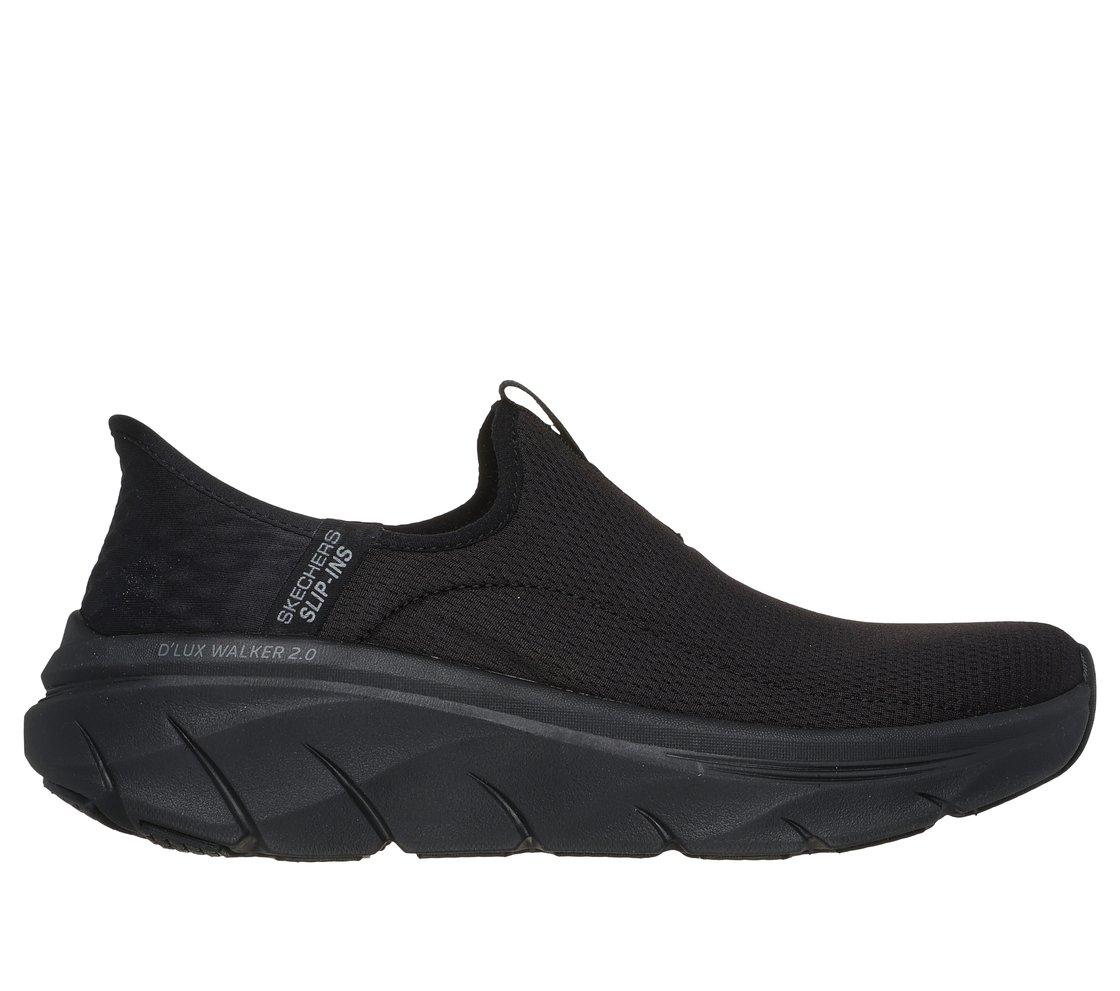 SKECHERS SLIP-INS RF: D'LUX WALKER 2.0- Happy Step, BBLACK