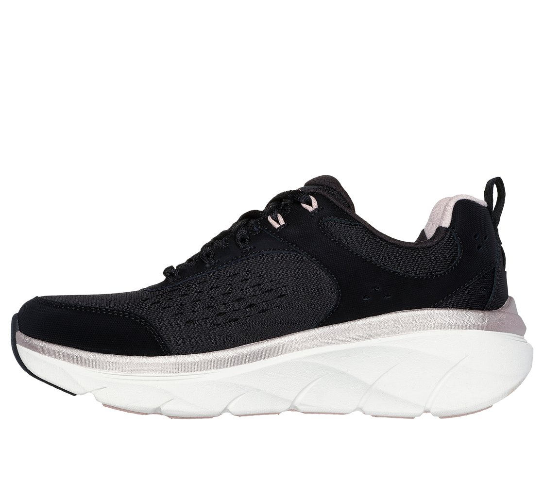 D'LUX WALKER 2.0-GRADIENT GLAM, BLACK/ROSE GOLD Footwear Left View
