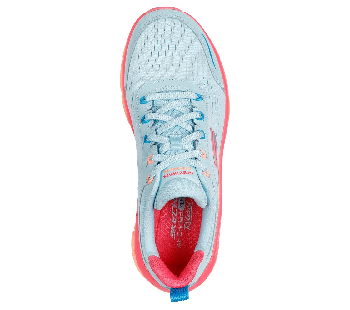 D'LUX WALKER 2.0-NEON SITES, AQUA/MULTI