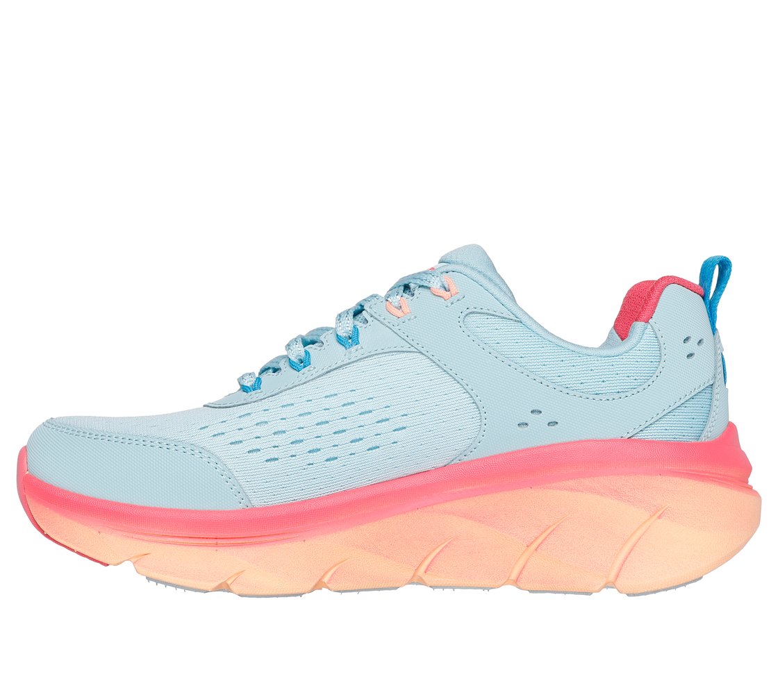 D'LUX WALKER 2.0-NEON SITES, AQUA/MULTI Footwear Left View