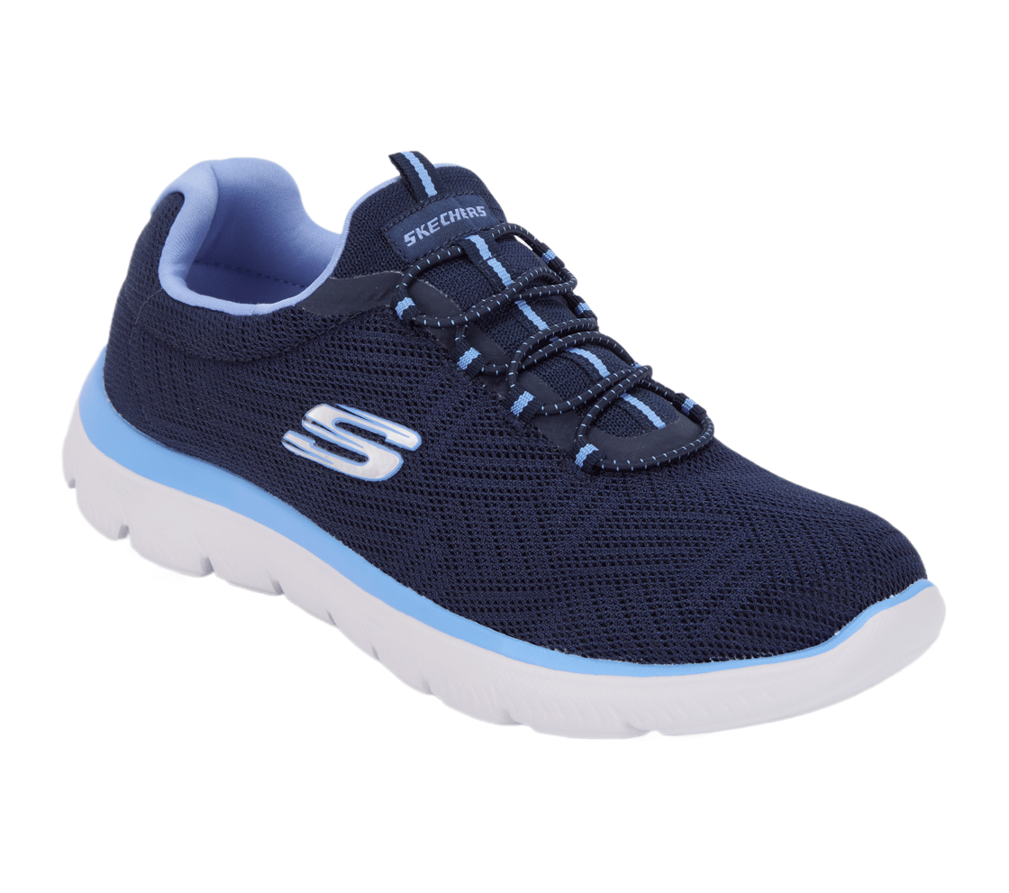 SUMMITS - ARTISTRY CHIC, NAVY/BLUE Footwear Right View