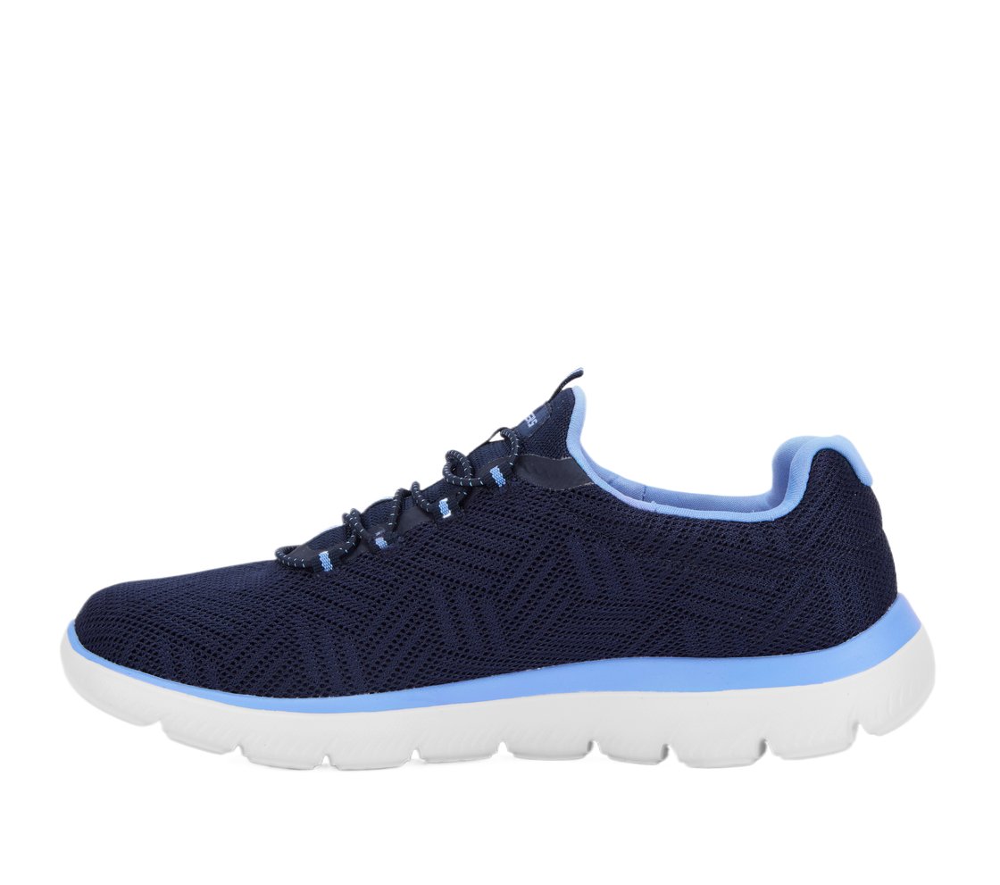 SUMMITS - ARTISTRY CHIC, NAVY/BLUE Footwear Left View