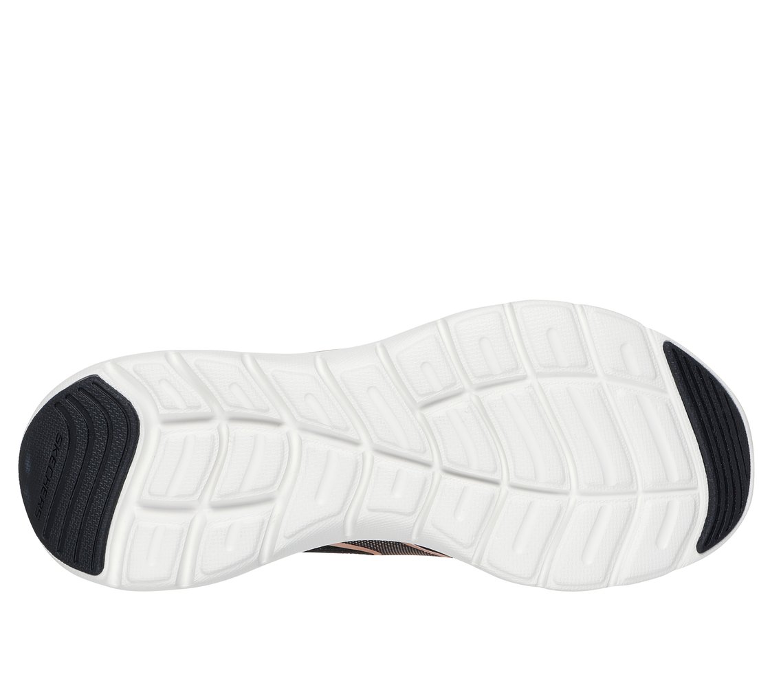 FLEX APPEAL 5.0-LUXE GLOW, BLACK/ROSE GOLD Footwear Bottom View