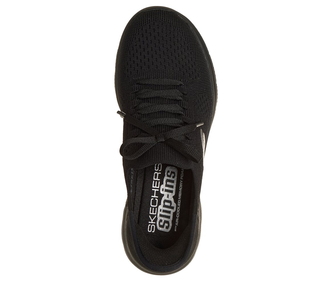 SUMMITS-NEW DAILY, BBLACK Footwear Top View