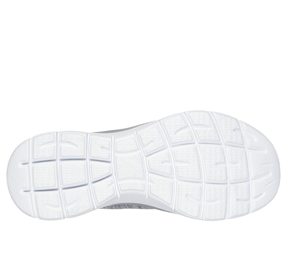 SUMMITS-EVERYDAY SET, GRAY/CORAL Footwear Bottom View