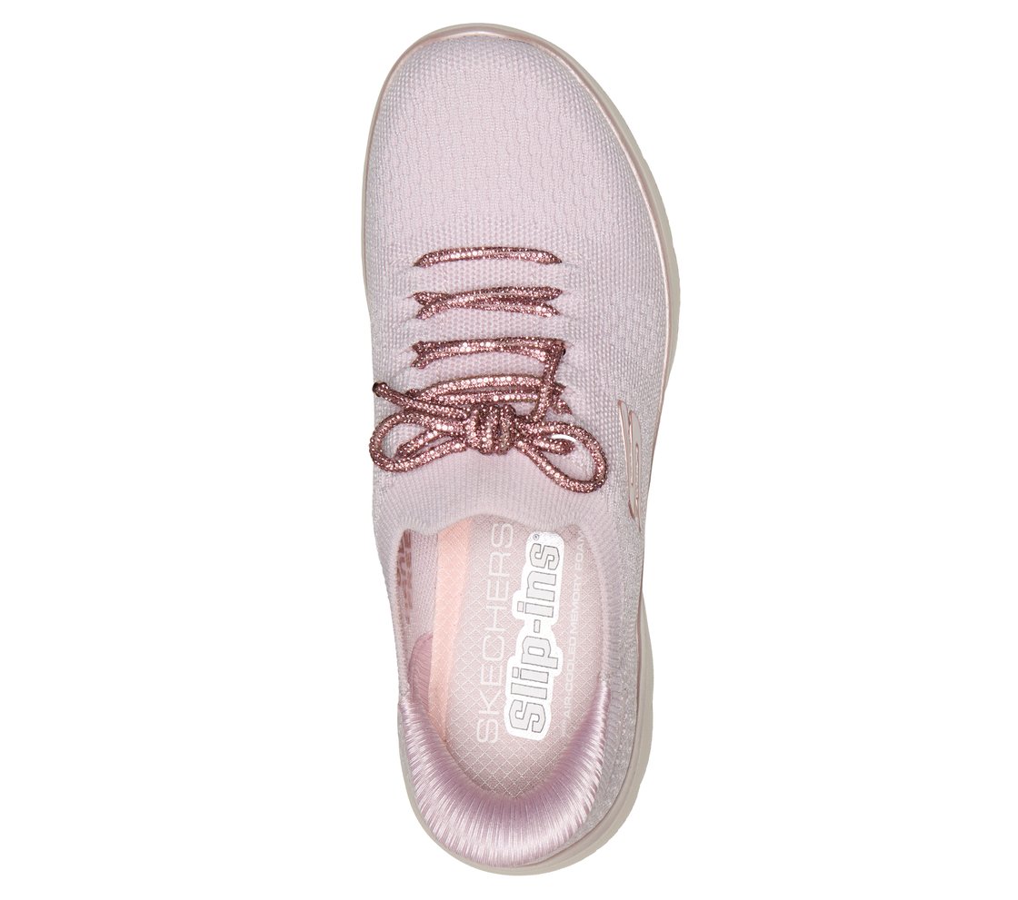 SUMMITS - CRYSTAL DREAM, LT.PINK Footwear Top View
