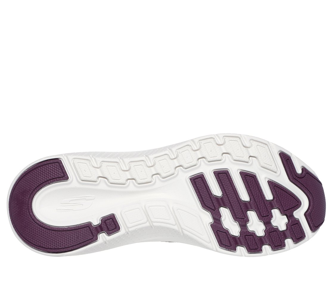 ARCH FIT 2.0-SHEER SHIMMER, BLACK/PURPLE Footwear Bottom View