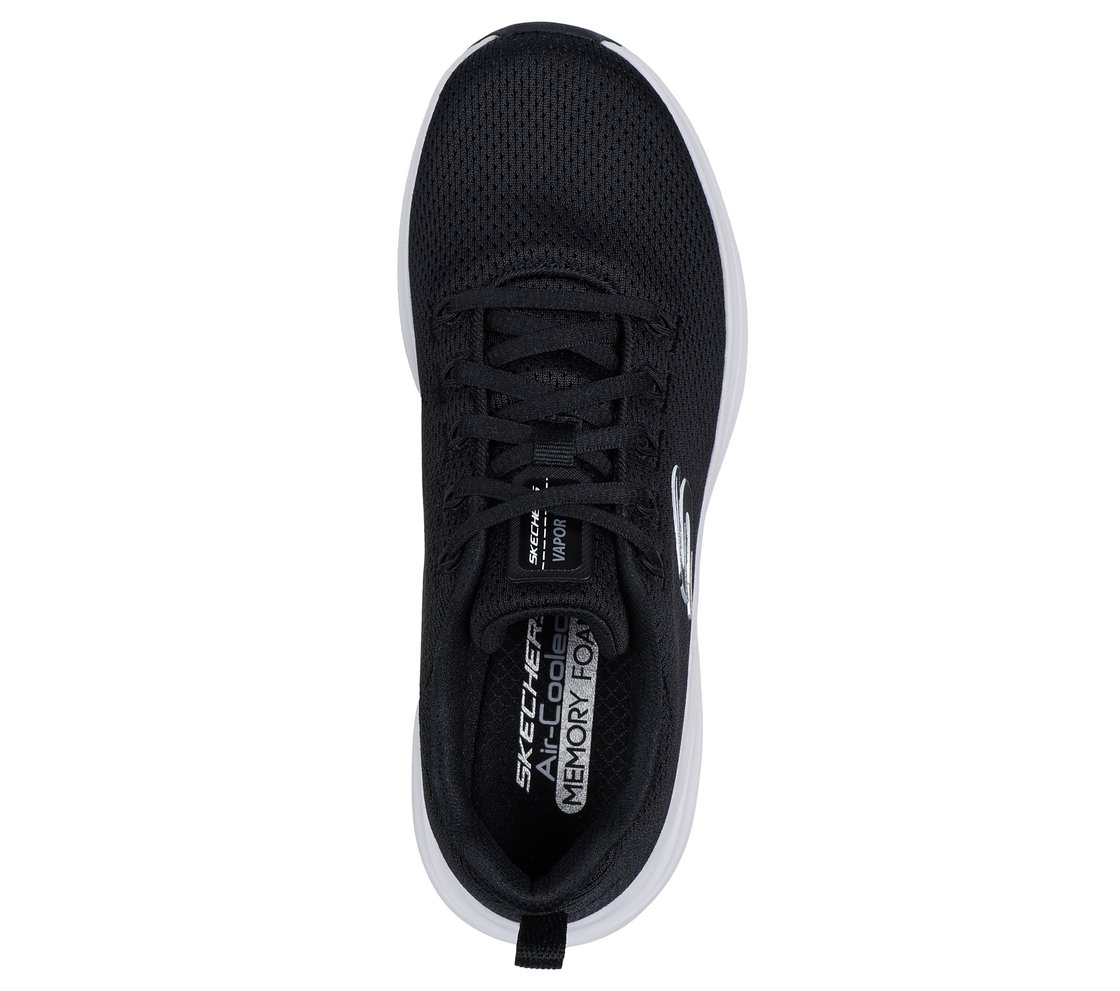VAPOR FOAM-CHEERFUL TIMES, BLACK/WHITE Footwear Top View