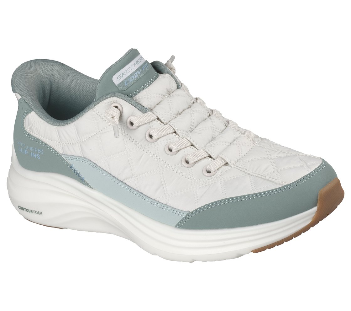 CONTOUR FOAM, SAGE Footwear Right View