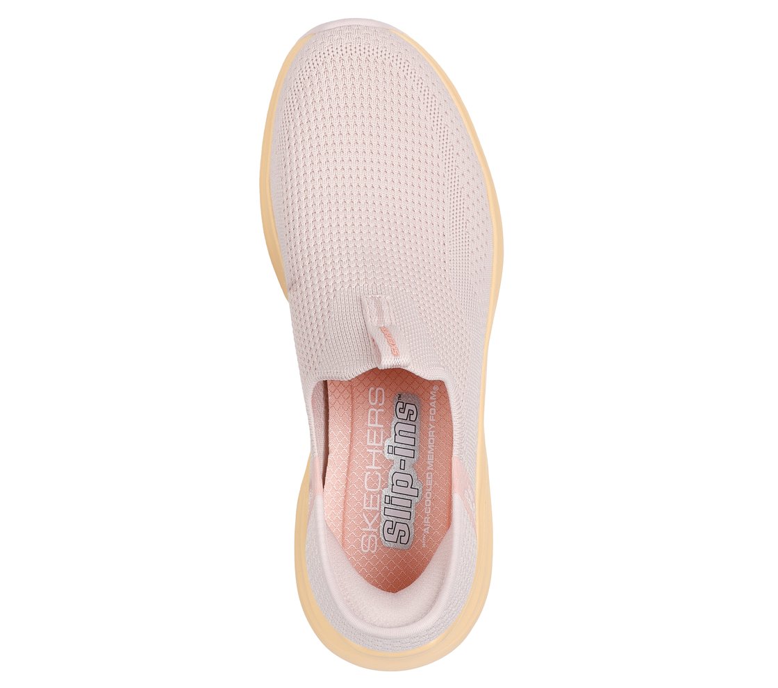 VAPOR FOAM - SUNSET SPLASH, PINK/ORANGE Footwear Top View